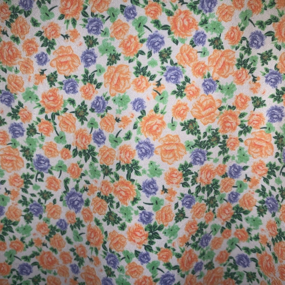 FLORAL BACKLESS DRESS - Picture 3 of 5